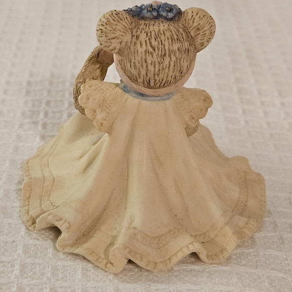 JAN HAGARA VINTAGE PORCELAIN FIGURINE BONNIE'S BEAR C11374 - Picture 2 of 3